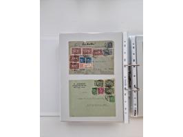1920/23, umfangreiche Sammlung mit über 4600 Briefen, Karten und Ganzsachen. Dabei interessante Frankaturen, Blockeinheiten, 