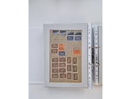 1920/23, umfangreiche Sammlung mit über 4600 Briefen, Karten und Ganzsachen. Dabei interessante Frankaturen, Blockeinheiten, 
