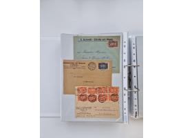 1920/23, umfangreiche Sammlung mit über 4600 Briefen, Karten und Ganzsachen. Dabei interessante Frankaturen, Blockeinheiten, 