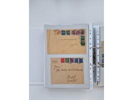 1920/23, umfangreiche Sammlung mit über 4600 Briefen, Karten und Ganzsachen. Dabei interessante Frankaturen, Blockeinheiten, 