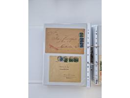 1920/23, umfangreiche Sammlung mit über 4600 Briefen, Karten und Ganzsachen. Dabei interessante Frankaturen, Blockeinheiten, 