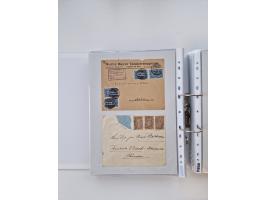 1920/23, umfangreiche Sammlung mit über 4600 Briefen, Karten und Ganzsachen. Dabei interessante Frankaturen, Blockeinheiten, 
