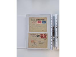 1920/23, umfangreiche Sammlung mit über 4600 Briefen, Karten und Ganzsachen. Dabei interessante Frankaturen, Blockeinheiten, 
