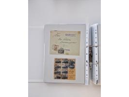 1920/23, umfangreiche Sammlung mit über 4600 Briefen, Karten und Ganzsachen. Dabei interessante Frankaturen, Blockeinheiten, 
