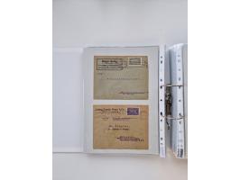 1920/23, umfangreiche Sammlung mit über 4600 Briefen, Karten und Ganzsachen. Dabei interessante Frankaturen, Blockeinheiten, 