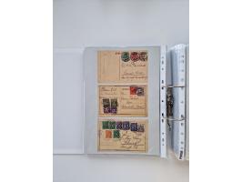 1920/23, umfangreiche Sammlung mit über 4600 Briefen, Karten und Ganzsachen. Dabei interessante Frankaturen, Blockeinheiten, 