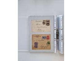 1920/23, umfangreiche Sammlung mit über 4600 Briefen, Karten und Ganzsachen. Dabei interessante Frankaturen, Blockeinheiten, 