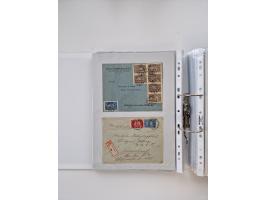 1920/23, umfangreiche Sammlung mit über 4600 Briefen, Karten und Ganzsachen. Dabei interessante Frankaturen, Blockeinheiten, 