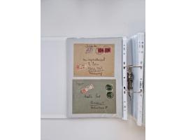 1920/23, umfangreiche Sammlung mit über 4600 Briefen, Karten und Ganzsachen. Dabei interessante Frankaturen, Blockeinheiten, 