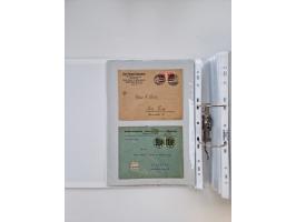 1920/23, umfangreiche Sammlung mit über 4600 Briefen, Karten und Ganzsachen. Dabei interessante Frankaturen, Blockeinheiten, 
