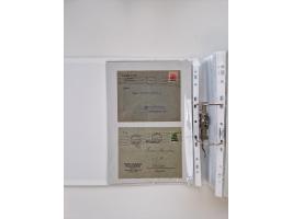 1920/23, umfangreiche Sammlung mit über 4600 Briefen, Karten und Ganzsachen. Dabei interessante Frankaturen, Blockeinheiten, 