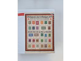 1920/23, umfangreiche Sammlung mit über 4600 Briefen, Karten und Ganzsachen. Dabei interessante Frankaturen, Blockeinheiten, 