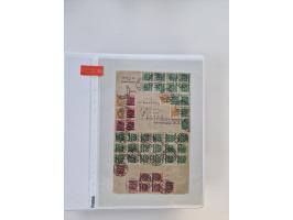 1920/23, umfangreiche Sammlung mit über 4600 Briefen, Karten und Ganzsachen. Dabei interessante Frankaturen, Blockeinheiten, 