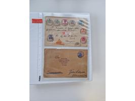 1920/23, umfangreiche Sammlung mit über 4600 Briefen, Karten und Ganzsachen. Dabei interessante Frankaturen, Blockeinheiten, 