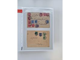 1920/23, umfangreiche Sammlung mit über 4600 Briefen, Karten und Ganzsachen. Dabei interessante Frankaturen, Blockeinheiten, 