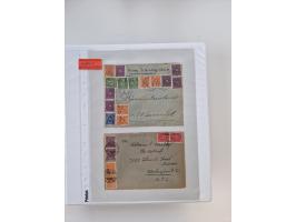 1920/23, umfangreiche Sammlung mit über 4600 Briefen, Karten und Ganzsachen. Dabei interessante Frankaturen, Blockeinheiten, 