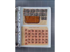 1920/23, interessante Sammlung mit ca. 570 Briefen, Karten und Ganzsachen inkl. Dienstmarken. Dabei Einzel- und Mehrfachfrank