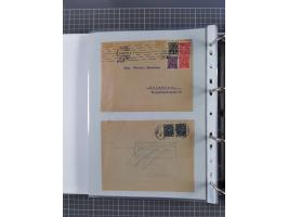 1920/23, interessante Sammlung mit ca. 570 Briefen, Karten und Ganzsachen inkl. Dienstmarken. Dabei Einzel- und Mehrfachfrank