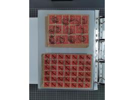 1920/23, interessante Sammlung mit ca. 570 Briefen, Karten und Ganzsachen inkl. Dienstmarken. Dabei Einzel- und Mehrfachfrank