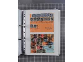 1920/23, interessante Sammlung mit ca. 570 Briefen, Karten und Ganzsachen inkl. Dienstmarken. Dabei Einzel- und Mehrfachfrank