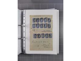 1920/23, interessante Sammlung mit ca. 570 Briefen, Karten und Ganzsachen inkl. Dienstmarken. Dabei Einzel- und Mehrfachfrank