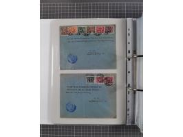 1920/23, interessante Sammlung mit ca. 570 Briefen, Karten und Ganzsachen inkl. Dienstmarken. Dabei Einzel- und Mehrfachfrank