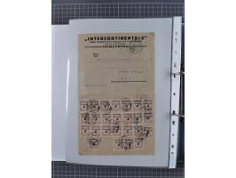 1920/23, interessante Sammlung mit ca. 570 Briefen, Karten und Ganzsachen inkl. Dienstmarken. Dabei Einzel- und Mehrfachfrank