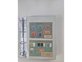 1945/49, umfangreiche Sammlung mit geschätzt 800-900 Briefen, Karten und Ganzsachen. Dabei viele R-Briefe und Satzbriefe, Bed