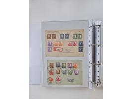 1945/49, umfangreiche Sammlung mit geschätzt 800-900 Briefen, Karten und Ganzsachen. Dabei viele R-Briefe und Satzbriefe, Bed