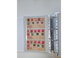 1945/49, umfangreiche Sammlung mit geschätzt 800-900 Briefen, Karten und Ganzsachen. Dabei viele R-Briefe und Satzbriefe, Bed