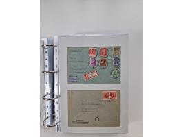 1945/49, umfangreiche Sammlung mit geschätzt 800-900 Briefen, Karten und Ganzsachen. Dabei viele R-Briefe und Satzbriefe, Bed