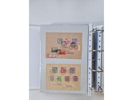 1945/49, umfangreiche Sammlung mit geschätzt 800-900 Briefen, Karten und Ganzsachen. Dabei viele R-Briefe und Satzbriefe, Bed