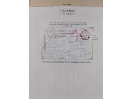 1914/18, 70+ covers of APO and FPO covers, 1916/18 covers/cards from British Army in Salonika incl. registered usage, 1921/23