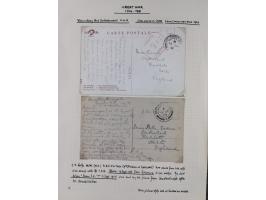 1914/18, 70+ covers of APO and FPO covers, 1916/18 covers/cards from British Army in Salonika incl. registered usage, 1921/23