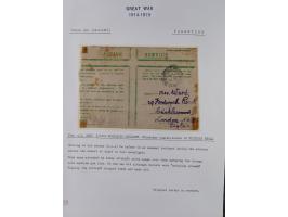 1914/18, 70+ covers of APO and FPO covers, 1916/18 covers/cards from British Army in Salonika incl. registered usage, 1921/23