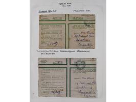 1914/18, 70+ covers of APO and FPO covers, 1916/18 covers/cards from British Army in Salonika incl. registered usage, 1921/23