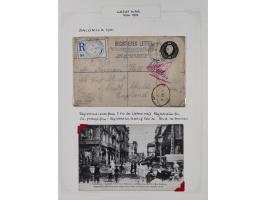 1914/18, 70+ covers of APO and FPO covers, 1916/18 covers/cards from British Army in Salonika incl. registered usage, 1921/23