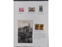 1914/18, 70+ covers of APO and FPO covers, 1916/18 covers/cards from British Army in Salonika incl. registered usage, 1921/23