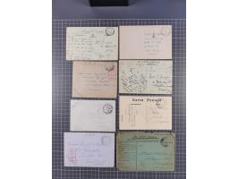 1914/18, 70+ covers of APO and FPO covers, 1916/18 covers/cards from British Army in Salonika incl. registered usage, 1921/23
