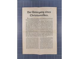 1871/1945, Armenians in Turkey: 20 covers, postcards and documents from Ottoman Empire to Republic with armenian imprints, se