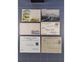 1871/1945, Armenians in Turkey: 20 covers, postcards and documents from Ottoman Empire to Republic with armenian imprints, se