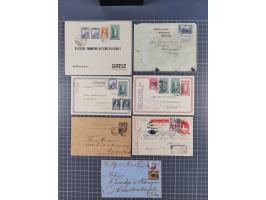 1871/1945, Armenians in Turkey: 20 covers, postcards and documents from Ottoman Empire to Republic with armenian imprints, se