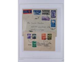 1935/60, over 30 FDC and covers with attractive frankings, including Womans Congress 1935 up to 10 krs. on registered cover t