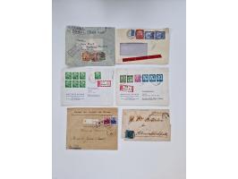 1838/1980 (ca.), umfangreicher Bestand mit geschätzt über 3000 Briefen, Karten und Ganzsachen inkl. guter Teil Ausland. Dabei