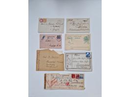 1838/1980 (ca.), umfangreicher Bestand mit geschätzt über 3000 Briefen, Karten und Ganzsachen inkl. guter Teil Ausland. Dabei