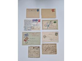 1838/1980 (ca.), umfangreicher Bestand mit geschätzt über 3000 Briefen, Karten und Ganzsachen inkl. guter Teil Ausland. Dabei