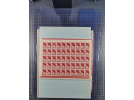 1918/60, group of 12 mint never hinged full sheets, some better values with 1918 Chain Breaker Mi.-Nr. 149-150, 1938 Polar Ex