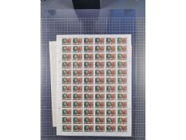 1918/60, group of 12 mint never hinged full sheets, some better values with 1918 Chain Breaker Mi.-Nr. 149-150, 1938 Polar Ex