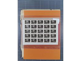 1918/60, group of 12 mint never hinged full sheets, some better values with 1918 Chain Breaker Mi.-Nr. 149-150, 1938 Polar Ex