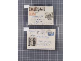 1927/39, Temporary Exhibition Special Postmarks, impressive group of 8 covers and cards, some from the famous Blekhman corres